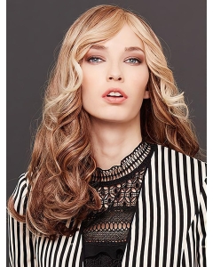 16'' Long Wavy Without Bangs Blonde Monofilament Monofilament Lace Front Long Human Hair Wigs 16'' Long Wavy Without Bangs Blonde Monofilament Monofilament Lace Front Long Human Hair Wigs