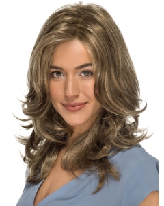 15" Wavy Without Bangs Lace Front Blonde Long Synthetic Women Wigs 15" Wavy Without Bangs Lace Front Blonde Long Synthetic Women Wigs