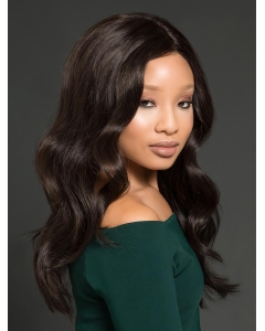 16'' Durable Long Wavy Without Bangs Layered Black Full Lace Human Hair Women African American Wigs 16'' Durable Long Wavy Without Bangs Layered Black Full Lace Human Hair Women African American Wigs