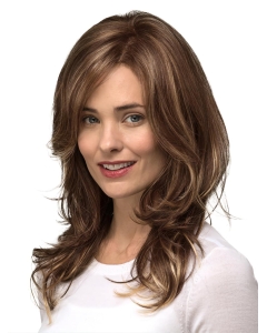 14'' Long Wavy Monofilament Lace Front Layered Heat Friendly Synthetic  Women Wigs 14'' Long Wavy Monofilament Lace Front Layered Heat Friendly Synthetic  Women Wigs