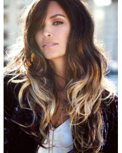 20'' Wavy Layered Ombre/2 Tone 100% Hand-Tied Synthetic Women Wigs 20'' Wavy Layered Ombre/2 Tone 100% Hand-Tied Synthetic Women Wigs