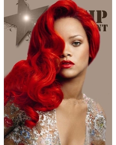 Sexy 18 Inches Wavy Capless Long Human Hair Women Wigs Sexy 18 Inches Wavy Capless Long Human Hair Women Wigs