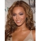 16'' Sassy Auburn Wavy Without Bangs Lace Front Long Human Hair Beyonce Women Wigs