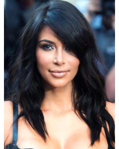 16'' Stylish Long Loose Wave Capless Kim Kardashian's Human Hair Wig 16'' Stylish Long Loose Wave Capless Kim Kardashian's Human Hair Wig