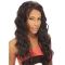 Beautiful Brown Wavy Long Human Hair Lace Front Wigs
