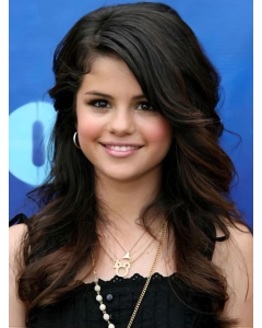 Traditiona Black Wavy Long Celebrity Lace Wigs Traditiona Black Wavy Long Celebrity Lace Wigs