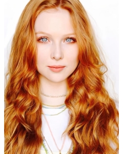 Affordable Long Wavy Full Lace Copper Wigs 22 Inch Affordable Long Wavy Full Lace Copper Wigs 22 Inch
