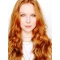 Affordable Long Wavy Full Lace Copper Wigs 22 Inch