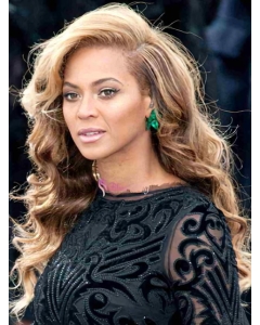 Beyonce Knowles Breathtaking 100% Human Hair Long Wavy Lace Front Wig about 22 Inches Beyonce Knowles Breathtaking 100% Human Hair Long Wavy Lace Front Wig about 22 Inches