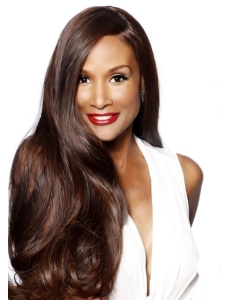 Beverly Johnson Flowing and Flowery Long Wavy Lace Human Hair Wig Beverly Johnson Flowing and Flowery Long Wavy Lace Human Hair Wig