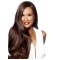 Beverly Johnson Flowing and Flowery Long Wavy Lace Human Hair Wig