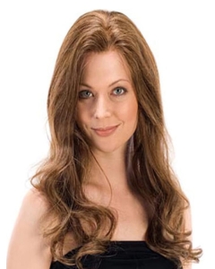 Sleek Remy Human Hair Brown Wavy Long Wigs Sleek Remy Human Hair Brown Wavy Long Wigs