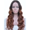 24" Long Wavy Full Lace Wigs Ombre African American Wigs