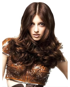 Elegant Auburn Wavy Long Celebrity Wigs Elegant Auburn Wavy Long Celebrity Wigs