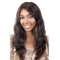 Soft Brown Wavy Long African American Wigs