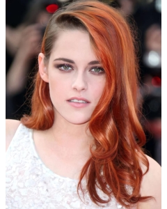 Discount Long Wavy Full Lace Copper Wigs 18' Discount Long Wavy Full Lace Copper Wigs 18'