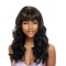 Discount Brown Wavy Long African American Wigs