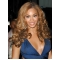 Beyonce Knowles Fabulous 100% Human Hair Long Spiral-curly Glueless Lace Front Wig about 22 Inches