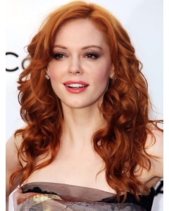 Best Long Wavy Full Lace Copper Wigs 20 Inch Best Long Wavy Full Lace Copper Wigs 20 Inch