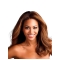 Beyonce Knowles Sexy 16 Inches mid-length Wavy 100% Human hair Lace Front Wig