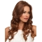 Auburn Wavy Synthetic Long Wigs