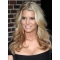 Jessica Simpson Ravishing 100% Remy Human Hair Lace Long Wavy Wig about 18 Inches