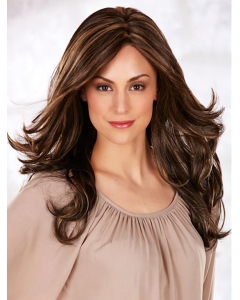 Monofilament Wavy Synthetic Convenient Long Wigs Monofilament Wavy Synthetic Convenient Long Wigs