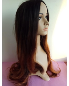 Suitable 24 Inch long Wavy Style Lace Front 100% Remy Hair Ombre Wigs Suitable 24 Inch long Wavy Style Lace Front 100% Remy Hair Ombre Wigs