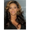 Mature Curly Beyonce 20Inches Indian Remy Hair Lace Wig