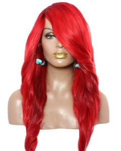 22 Inches With Side Bangs Lace Front Synthetic Wigs 22 Inches With Side Bangs Lace Front Synthetic Wigs