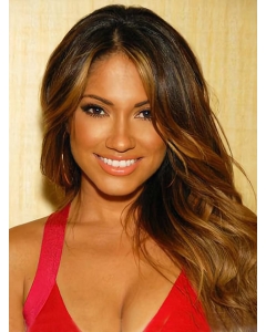 24 Inches Wavy Lace Front Brown 100% Indian Remy Hair Ombre Wigs 24 Inches Wavy Lace Front Brown 100% Indian Remy Hair Ombre Wigs