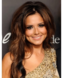 Fantastic Long Wavy Auburn Layered Cheryl Cole Inspired Wigs Fantastic Long Wavy Auburn Layered Cheryl Cole Inspired Wigs