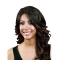 Natural Black Wavy Synthetic Long Wigs