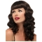 Brown Wavy Synthetic Braw Long Wigs
