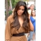 Brown Wavy Long Kim Kardashian Wigs