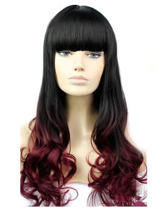 Amazing 24 Inch long Wavy Style Lace Front 100% Remy Hair Ombre Wigs Amazing 24 Inch long Wavy Style Lace Front 100% Remy Hair Ombre Wigs