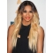 Long Wavy Full Lace Wigs 22" Ombre Color
