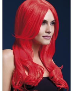 Beautiful Long Wavy Red Capless Synthetic Wigs Beautiful Long Wavy Red Capless Synthetic Wigs