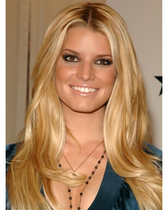 Jessica Simpson Glamorous 100% Human Remy Hair Lace Front Long Wavy Wig about 20 Inches Jessica Simpson Glamorous 100% Human Remy Hair Lace Front Long Wavy Wig about 20 Inches