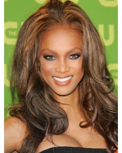 Tyra Banks Flowery Enthusiastic Long Wavy Lace Front Human Hair Wig 18 Inches Tyra Banks Flowery Enthusiastic Long Wavy Lace Front Human Hair Wig 18 Inches