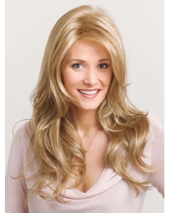 Fashion Blonde Wavy Synthetic Long Wigs Fashion Blonde Wavy Synthetic Long Wigs