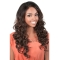 Glamorous Brown Wavy Long U Part Wigs