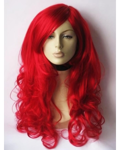 Elegent Long Wavy Beautiful Red Synthetic Wigs Elegent Long Wavy Beautiful Red Synthetic Wigs