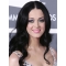 Polite Black Wavy Long Katy Perry Wigs