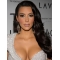 Trendy Wavy Long Black Kim Kardashian Hair