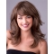 Wavy Auburn 14" Layered Monofilament Synthetic Long Hair Wig
