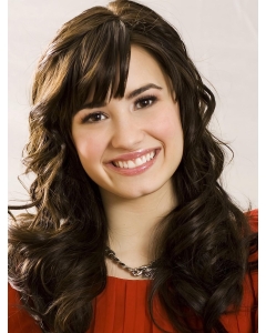 Curly Brown Demi Lovato Wigs