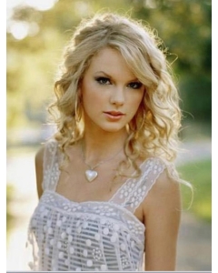 New Design Long Curly Blonde With Bangs Taylor Swift Inspired Wigs New Design Long Curly Blonde With Bangs Taylor Swift Inspired Wigs