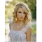 New Design Long Curly Blonde With Bangs Taylor Swift Inspired Wigs