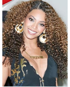 Amazing 24 Inch long Curly Style Lace Front 100% Remy Hair Ombre Wigs Amazing 24 Inch long Curly Style Lace Front 100% Remy Hair Ombre Wigs
